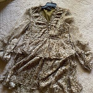 O.P.T. Hilo Long Sleeve Dress